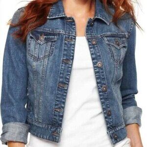 STYLUS 100% Cotton Classic Jean Jacket Medium Blue Sz XL P